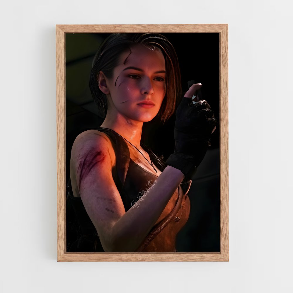 Poster Jill's Last Stand – affiche Resident Evil (vue 4)